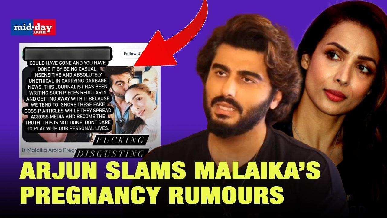 Arjun Kapoor Slams Malaika Arora’s Pregnancy Rumours